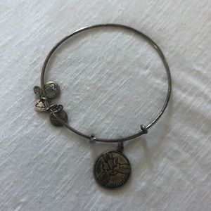 Silver Alex and Ani Goddaughter Bracelet